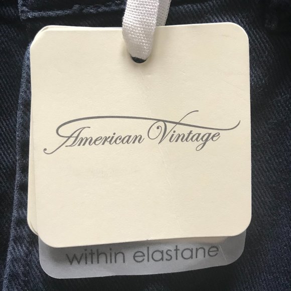 American Vintage Vikibury Navy Pants (NWT) - Picture 8 of 12